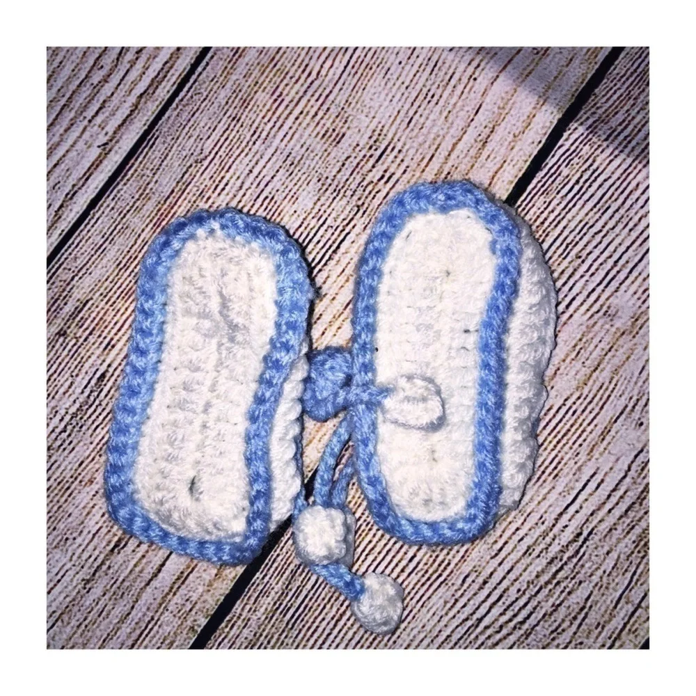 Homemade Infant Booties Size Size 6-12 Months